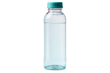 Reusable Plastic Bottle Isolated on Transparent Background Generative AI - obrazy, fototapety, plakaty