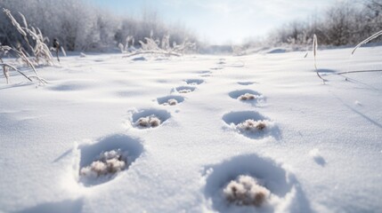 Animal tracking, snow print identification. Identifying animals from their tracks. Identify Animal Tracks in the Snow by Looking at Walking Patterns