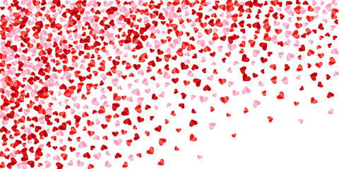Paper cut red heart symbols beautiful vector background. Wedding decorative s. Postcard - 652431358