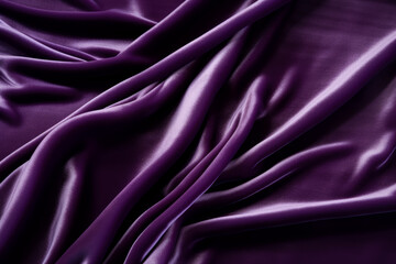 Fototapeta premium Vivid close-up capturing the luxurious texture of vibrant velvet fabric 