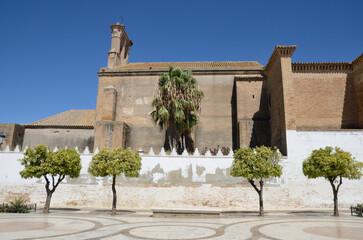 Andalusian Monastery  in Moguer, Spain - 652443517