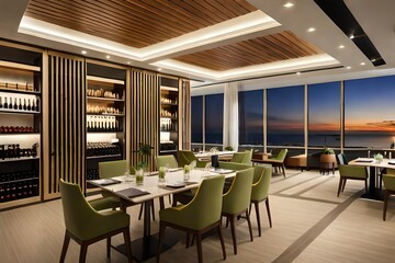 interior of a restaurant