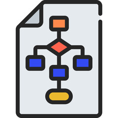 Flowchart File Icon