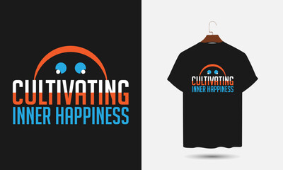 Inspiring typography t-shirt design