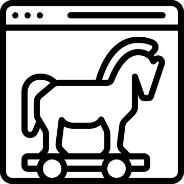 Trojan Horse Website Icon