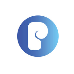 P letter logo design