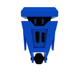 Free 3d render vector robot character