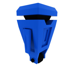 Free 3d render vector robot character