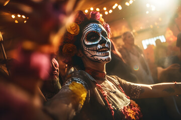 L'Importanza di una Celebrazione Rispettosa del Dia de los Muertos in Messico, IA Generativa
