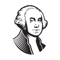 George Washington vector illustration