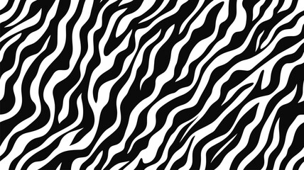 Tiger purple gray seamless pattern. Vector animal skin print. Fashion organic texture. 