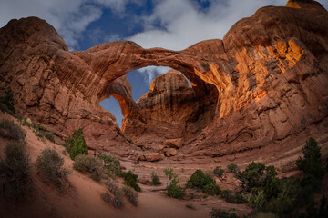 Arches National Park Double Arch 