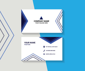 Simple business card design for your company.