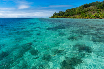 Fototapeta na wymiar Taha'a, French Polynesia