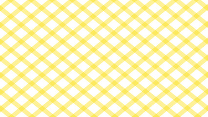 Diagonal yellow plaid checkered background