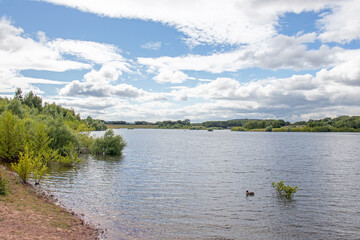 Lake in the autumn