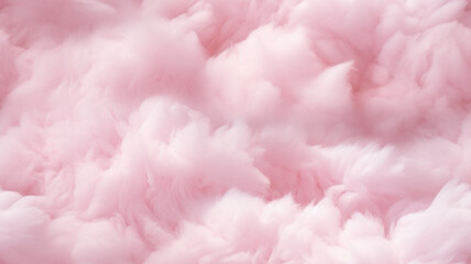 Seamless Pink Cotton Candy Texture