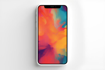 Elegant iPhone XR: A Harmony of Design and Color on a Minimalist White Background