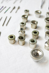 Cutters for manicure. Beauty, beauty salon, appliances, materials, sterilization, manicure. High quality photo