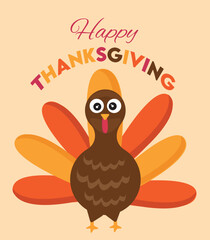 Thanksgiving vector illustration. Thanksgiving holiday icon set, banner