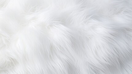white fur background. - obrazy, fototapety, plakaty