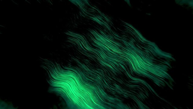 4K colorful abstract wavy background. Elegant meandering multicolor liquid background. Beautiful gradient glassy texture, moving abstract multicolored background. stock video.