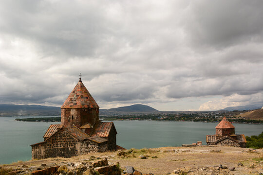 Sevanavank monastic complex. Sevan peninsula. Gegharkunik province. Armenia