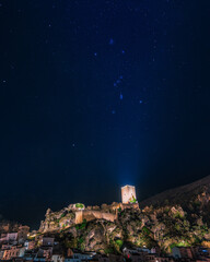 Orion over the Castle