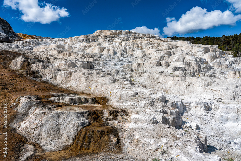 Canvas Prints Mammoth Hot Springs, Yellowstone National Park