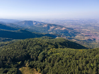 Fototapeta na wymiar Rhodopes Mountain near village of Yavrovo, Bulgaria