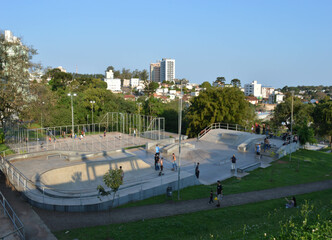 Obraz premium Pista de Skate. Ar livre