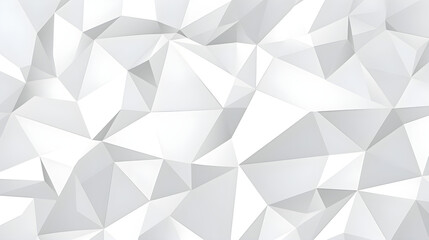 Flawless Geometry: White Wallpaper with Angular Design