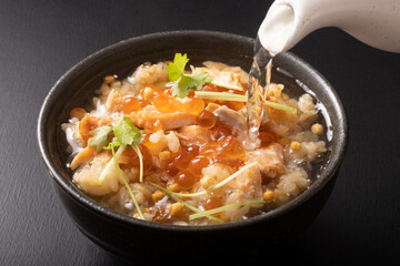 はらこ飯　出汁茶漬け