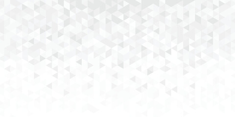 Gray White Polygon Mosaic Background, modern, business and corporate background. Vector
