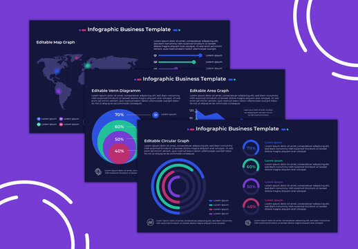 Business Statistics Digital Infographic