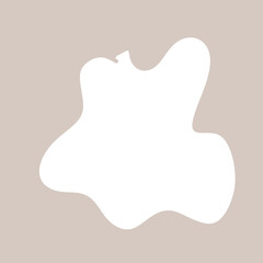 Abstract Schematic Hollow Frame