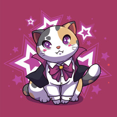 DESIGN BEAUTIFUL KITTENS IN COSTUME cat halloween