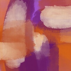 Orange Purple Abstract Background
