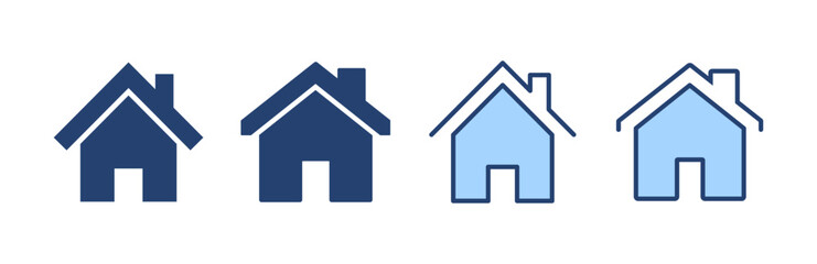 House icon vector. Home sign and symbol