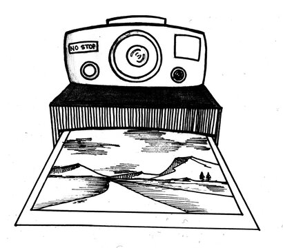 Camera that prints Polaroit 