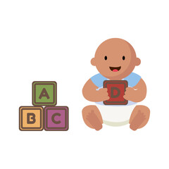 Baby Vector Illustration