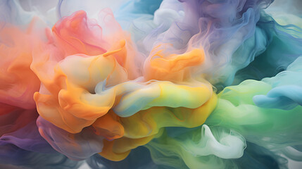 Abstract color explosion background