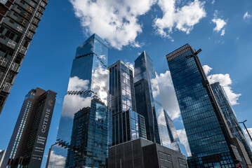 Modern High rise glass building