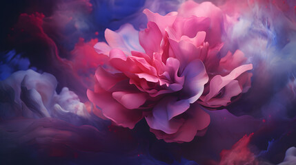 pink lotus flower  - obrazy, fototapety, plakaty