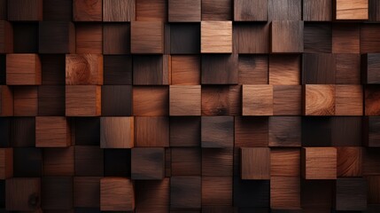 square wooden background cube texture pattern dark classic traditional	

