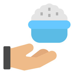 rice icon illustration