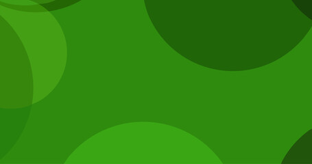 abstract green bio background with circles