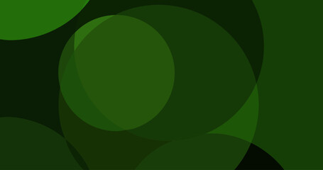 abstract green bio background with circles
