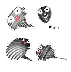 オバケ吹き出し