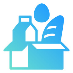 food donation icon illustration